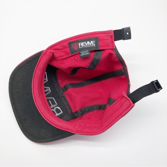 Revive Skateboards 5 Panel Red Hat. - Picture 9 of 17